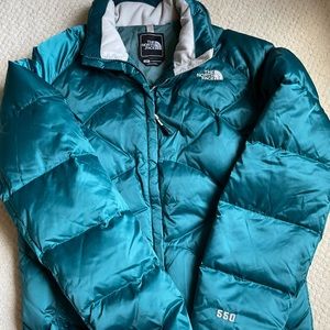 The North Face winter puffer jacket
